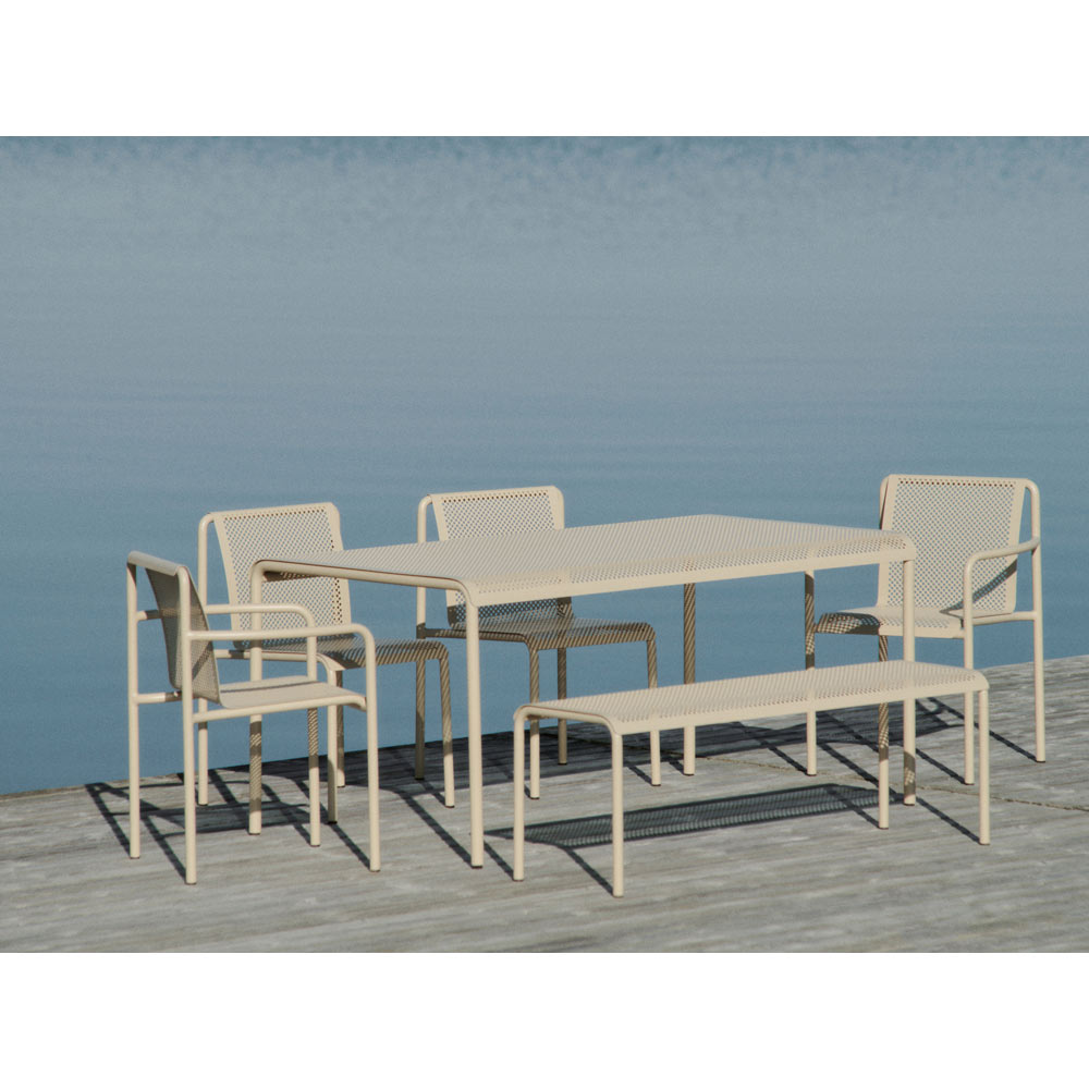 Dapple Rectangular Dining Table - Dark Chocolate