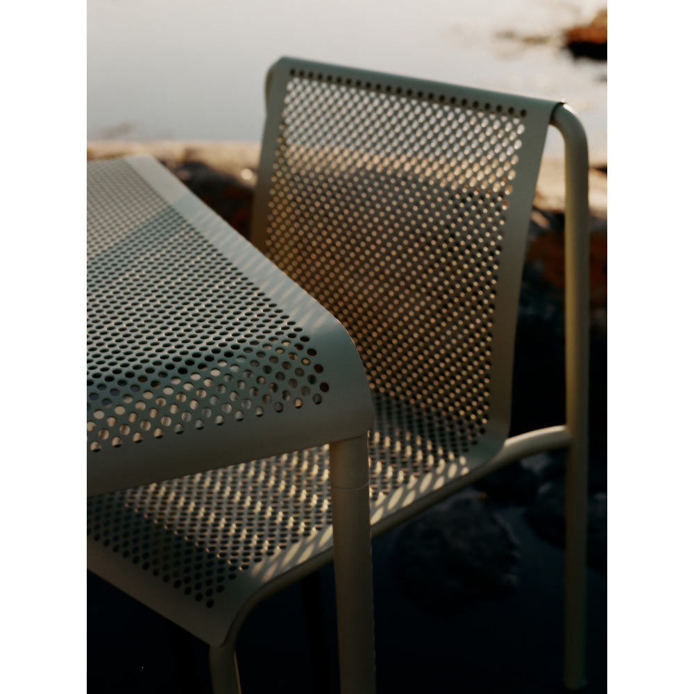 Dapple Square Dining Table - Tea Green