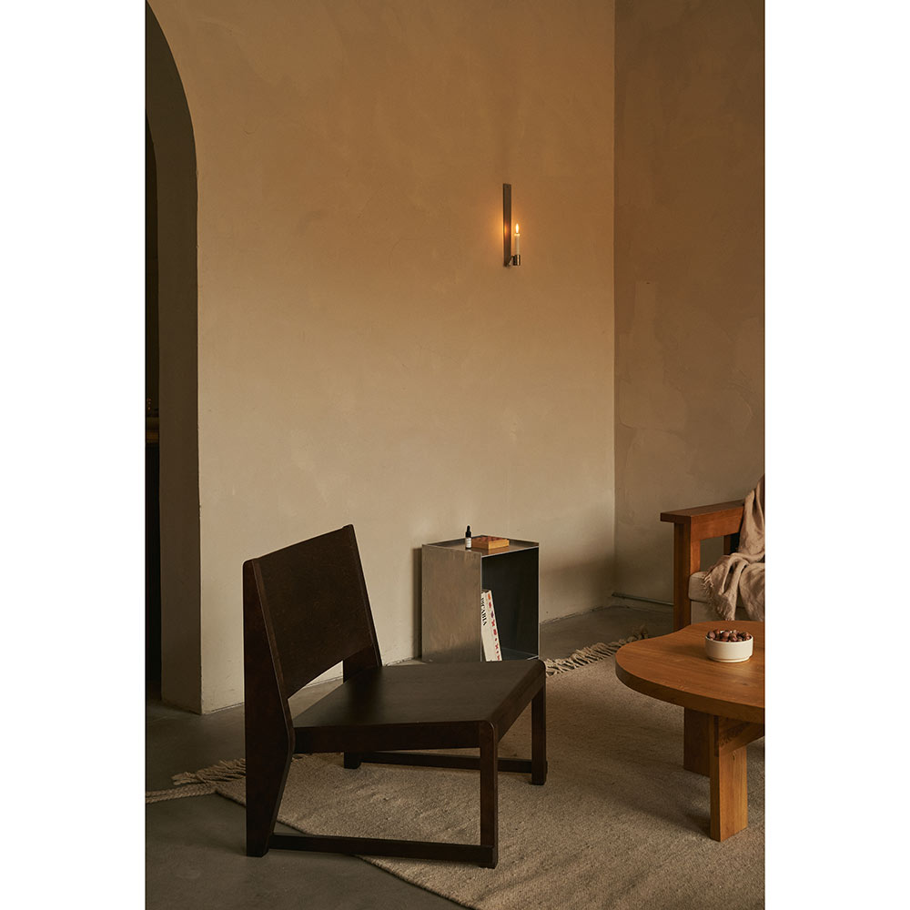 Easy Chair 01 - Dark Brown Birch