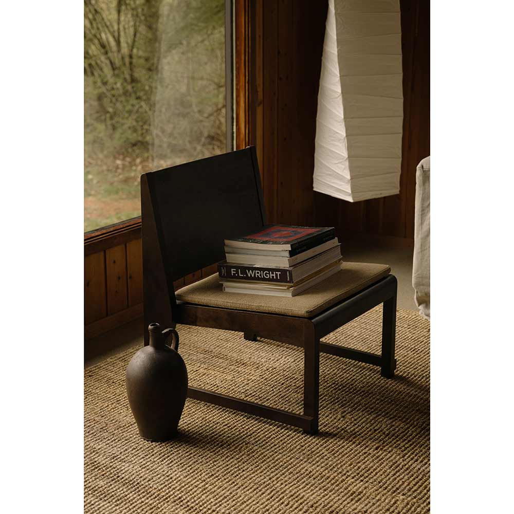 Easy Chair 01 - Dark Brown Birch