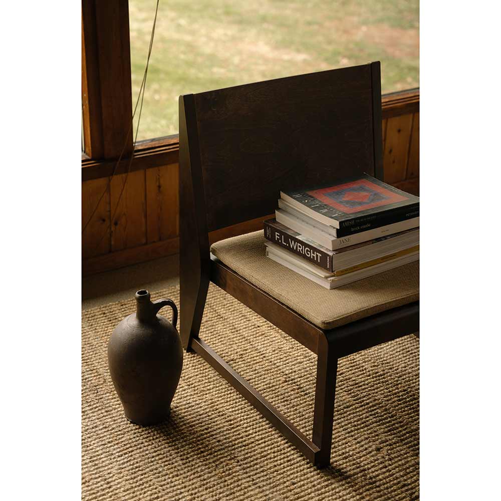 Easy Chair 01 - Dark Brown Birch