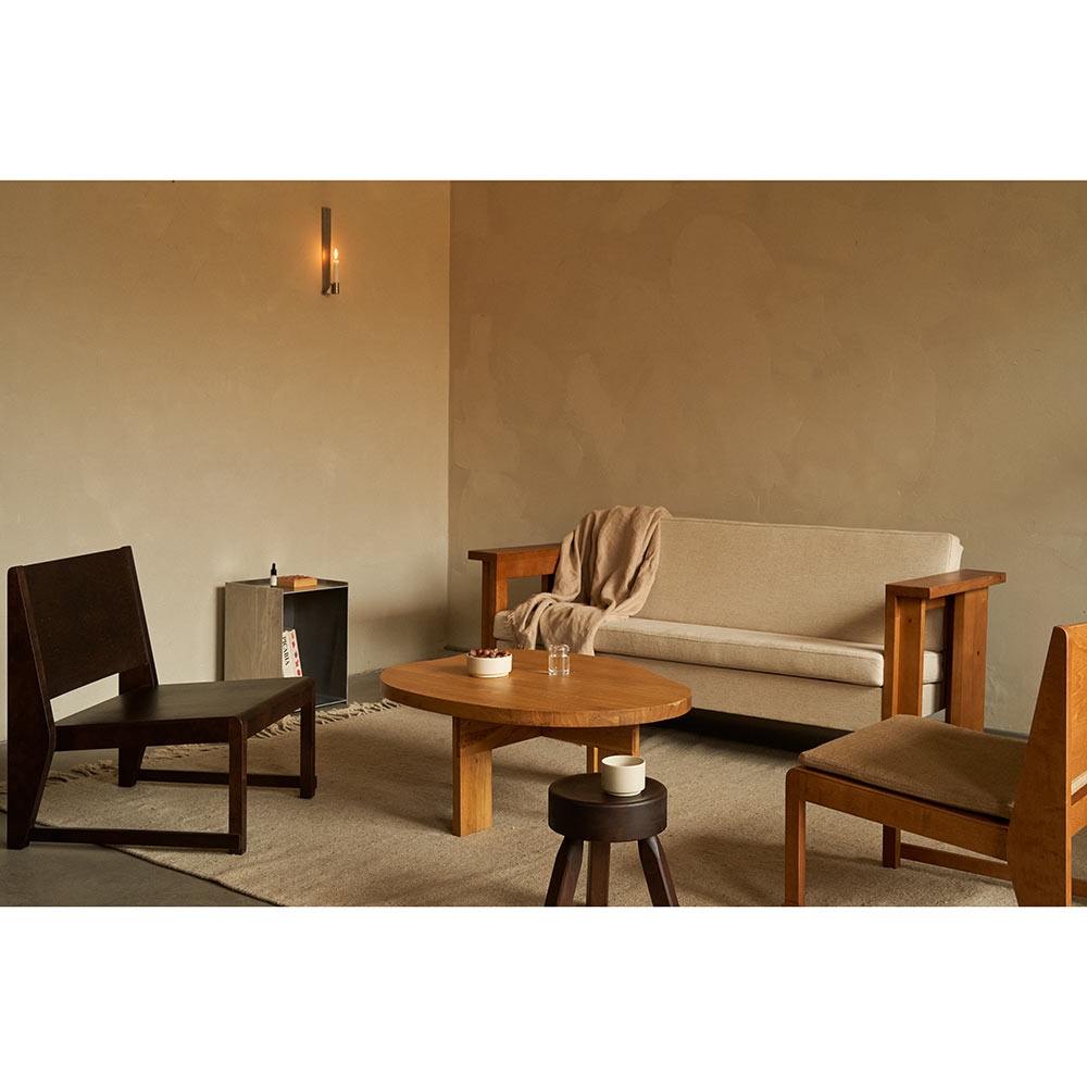 Easy Chair 01 - Dark Brown Birch