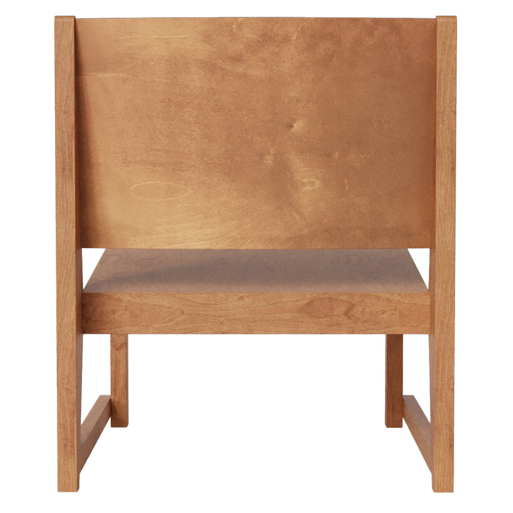 Easy Chair 01 - Warm Brown Birch