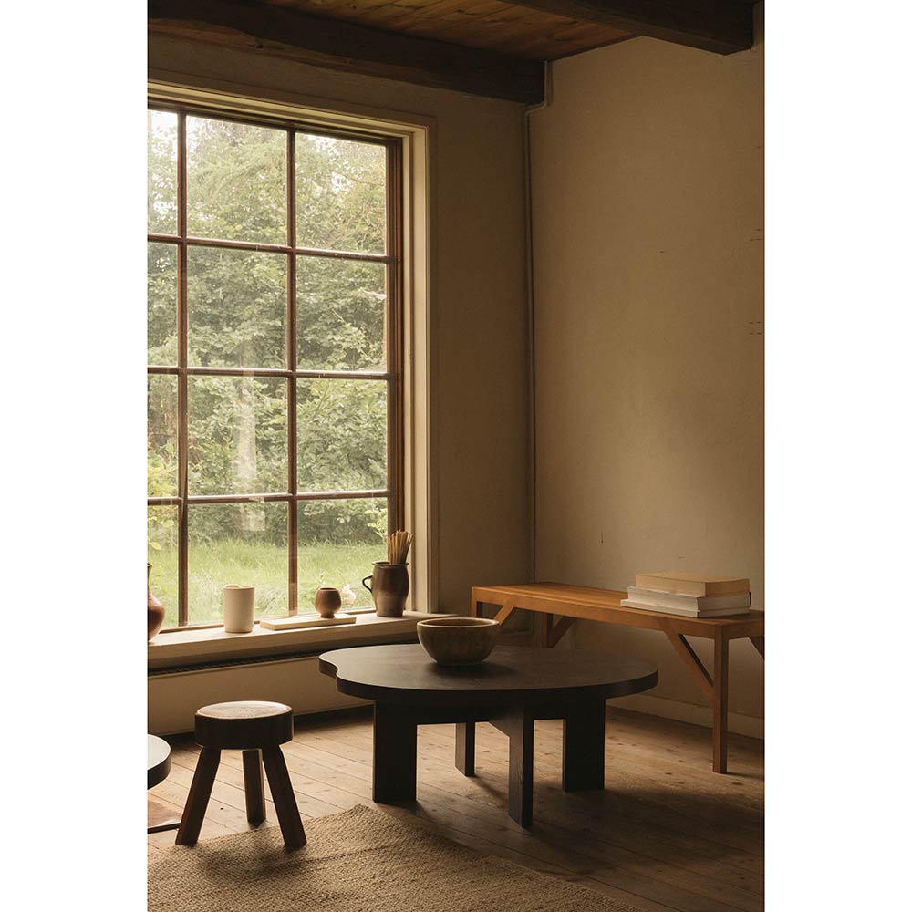 Farmhouse Coffee Table - Pond, Dark Oak