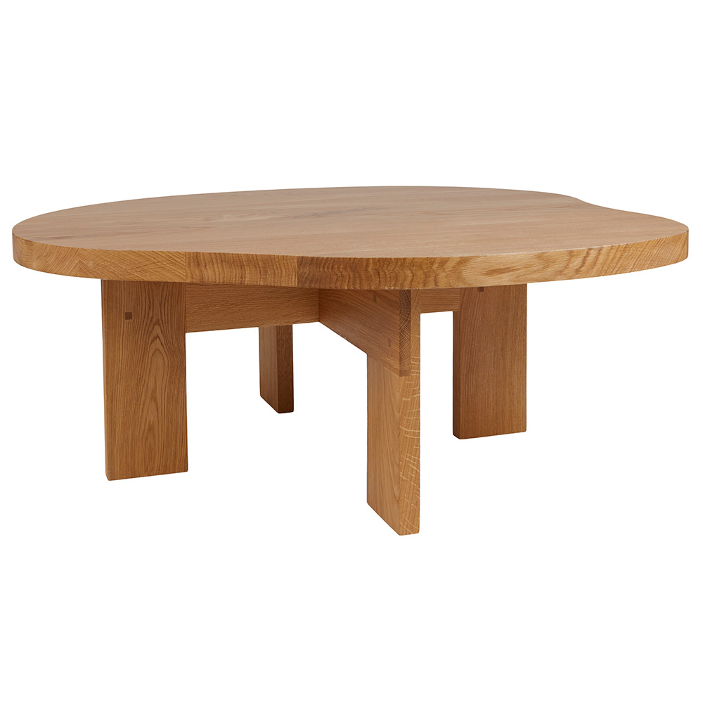 Farmhouse Coffee Table - Pond, Natural Oak