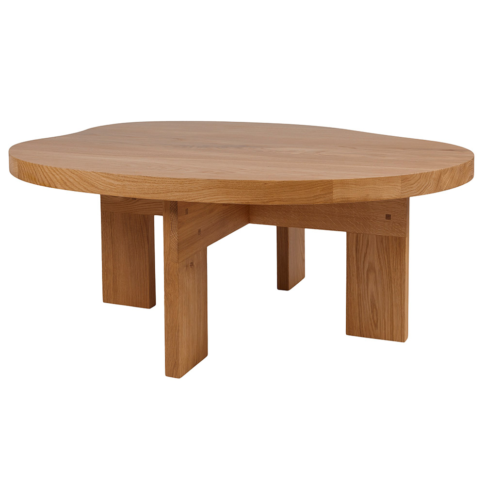Farmhouse Coffee Table - Pond, Natural Oak