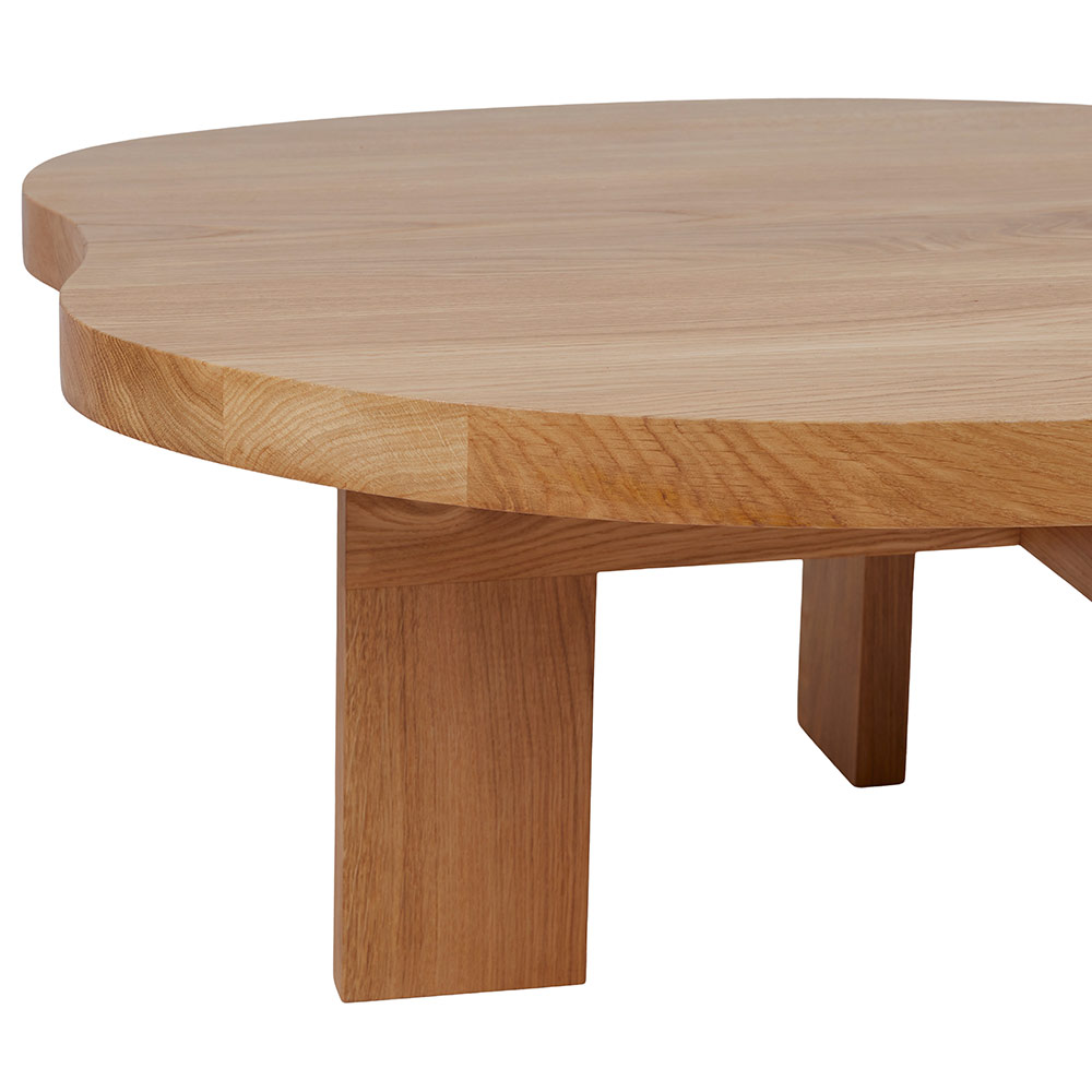 Farmhouse Coffee Table - Pond, Natural Oak
