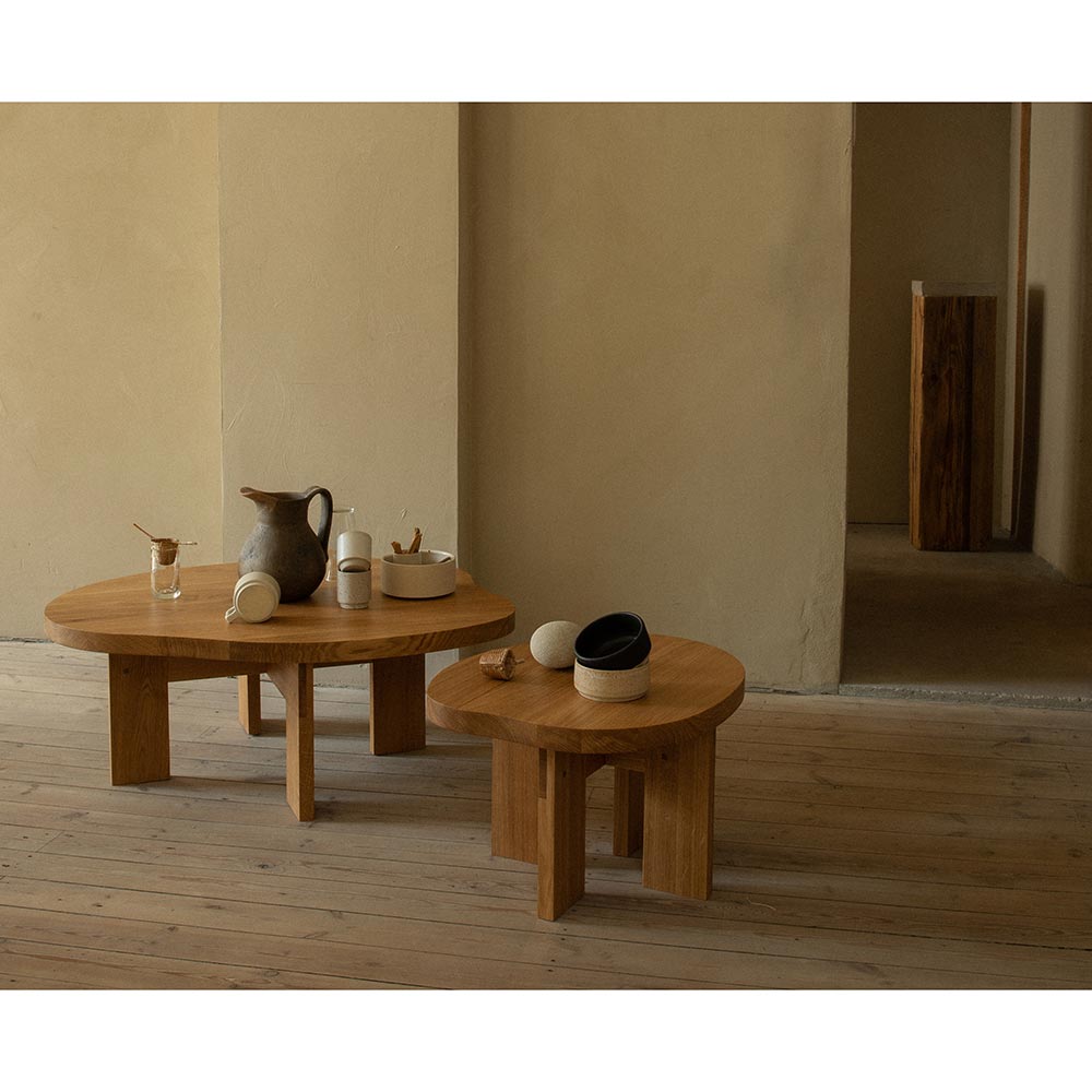 Farmhouse Coffee Table - Pond, Natural Oak