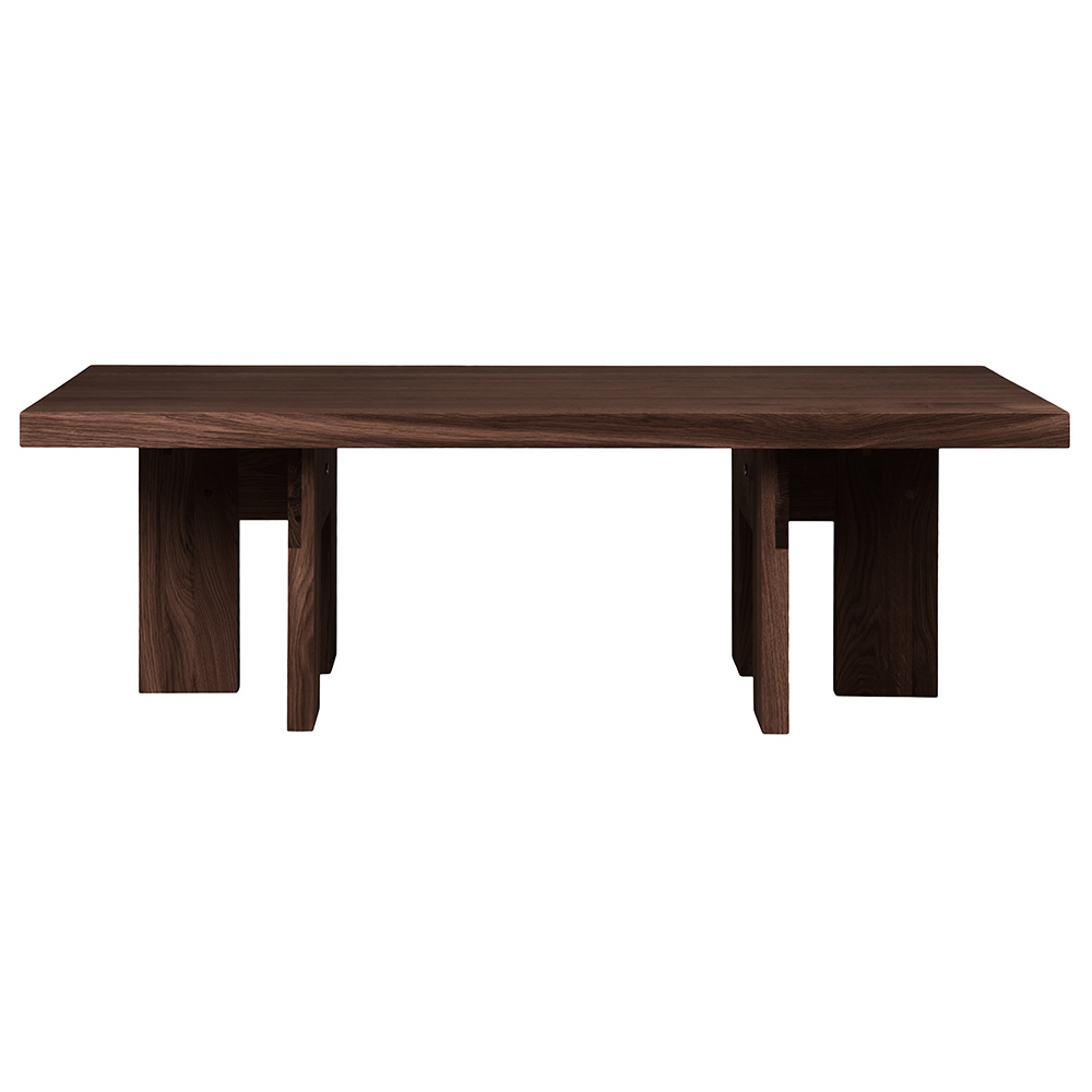 Farmhouse Coffee Table - Rectangle, Dark Oak