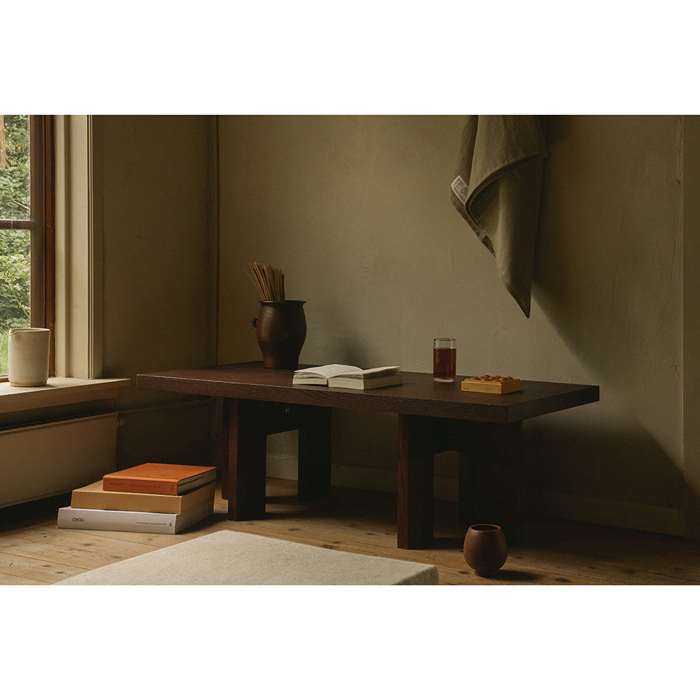 Farmhouse Coffee Table - Rectangle, Dark Oak
