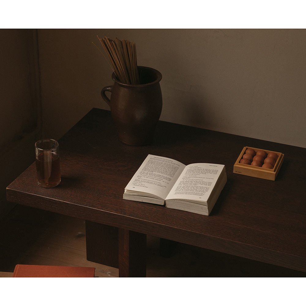 Farmhouse Coffee Table - Rectangle, Dark Oak