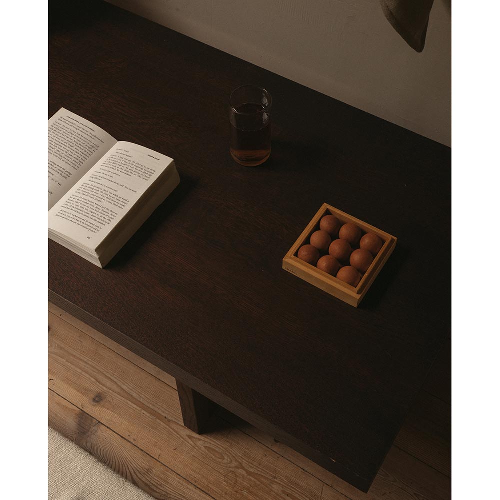 Farmhouse Coffee Table - Rectangle, Dark Oak