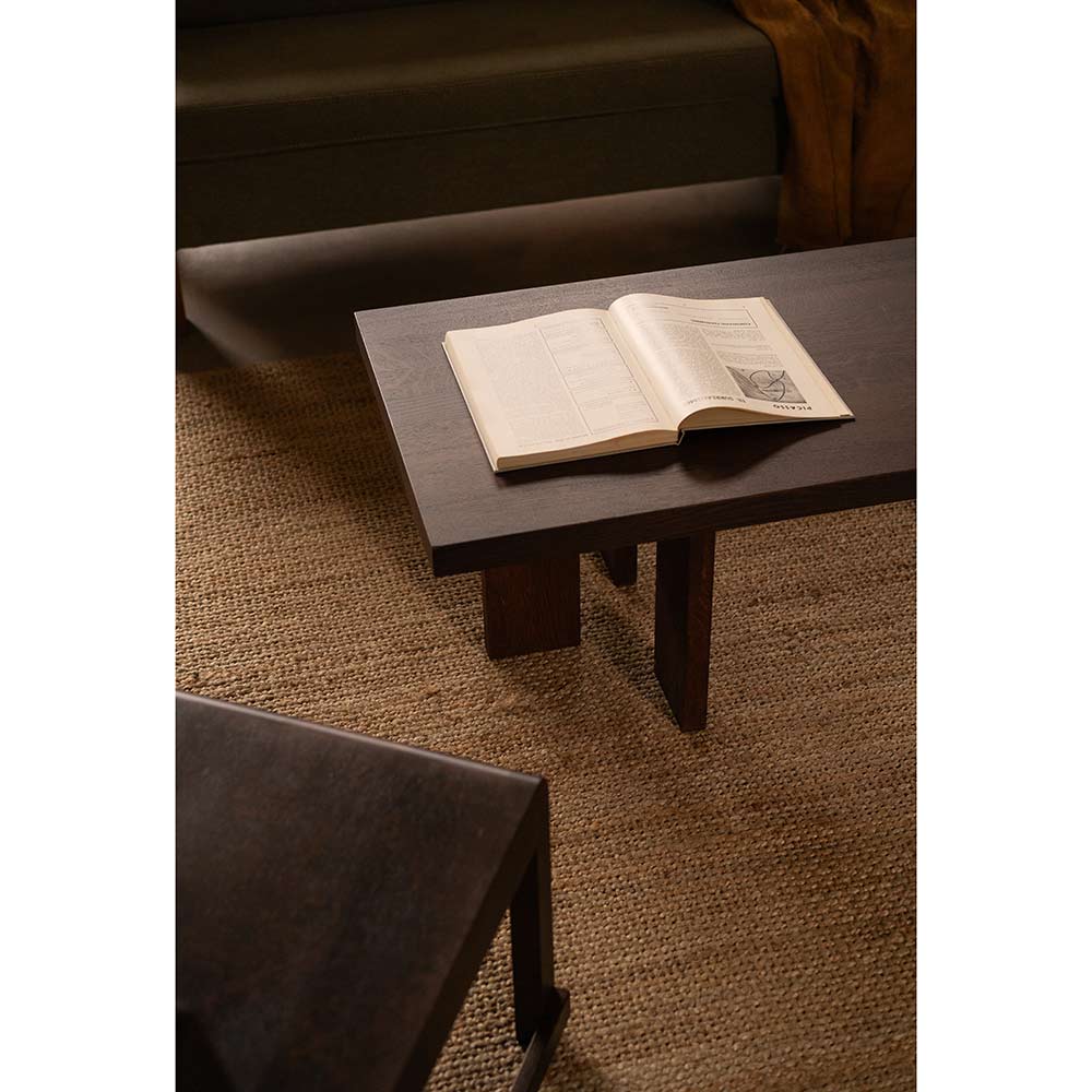 Farmhouse Coffee Table - Rectangle, Dark Oak