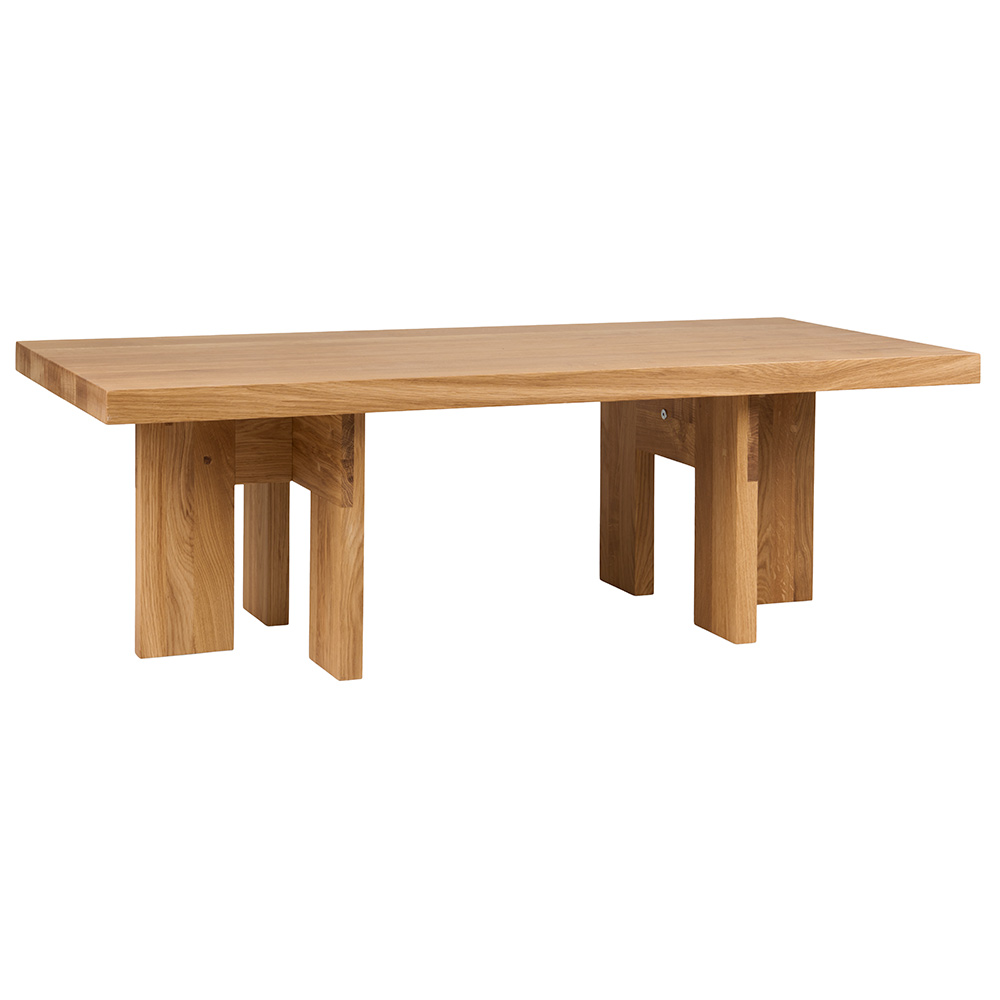 Farmhouse Coffee Table - Rectangle, Natural Oak