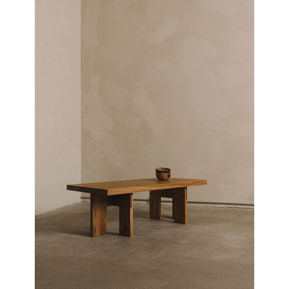 Farmhouse Coffee Table - Rectangle, Natural Oak