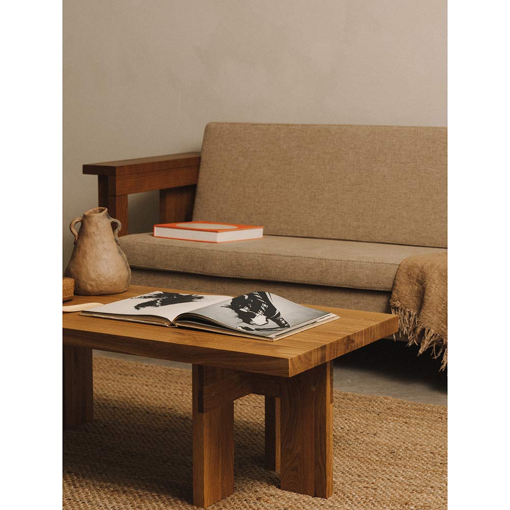 Farmhouse Coffee Table - Rectangle, Natural Oak