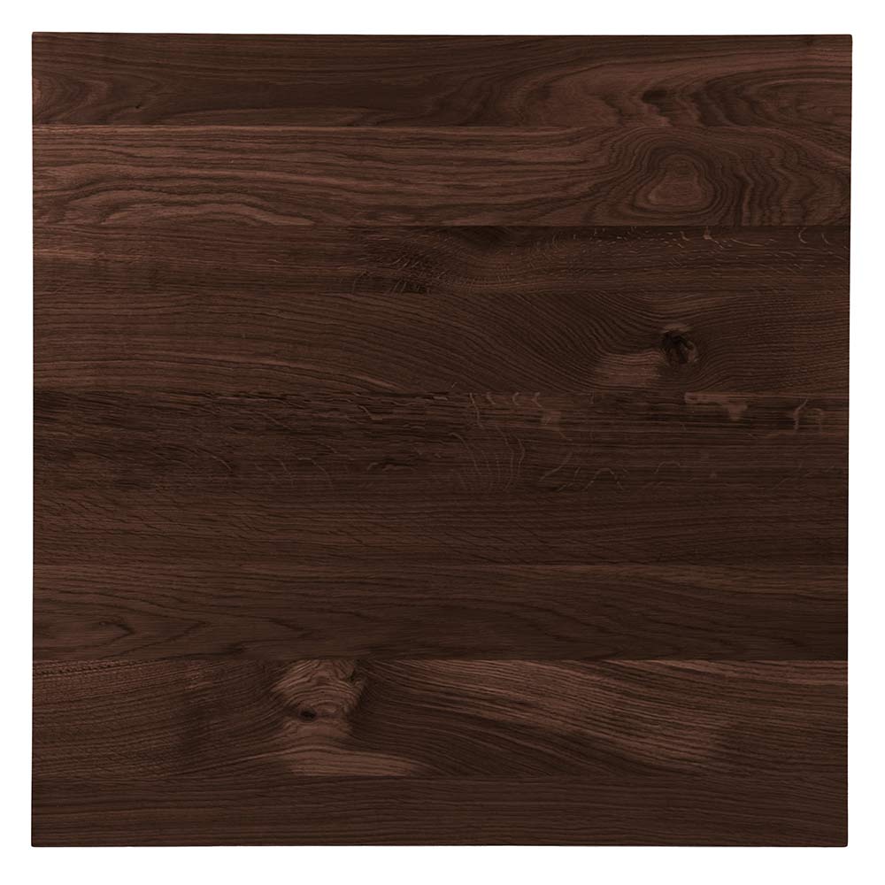 Farmhouse Coffee Table - Square, Dark Oak