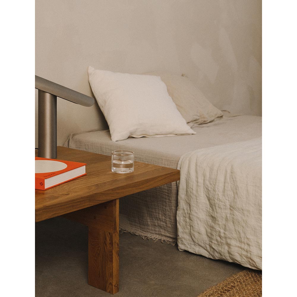 Farmhouse Coffee Table - Square, Natural Oak