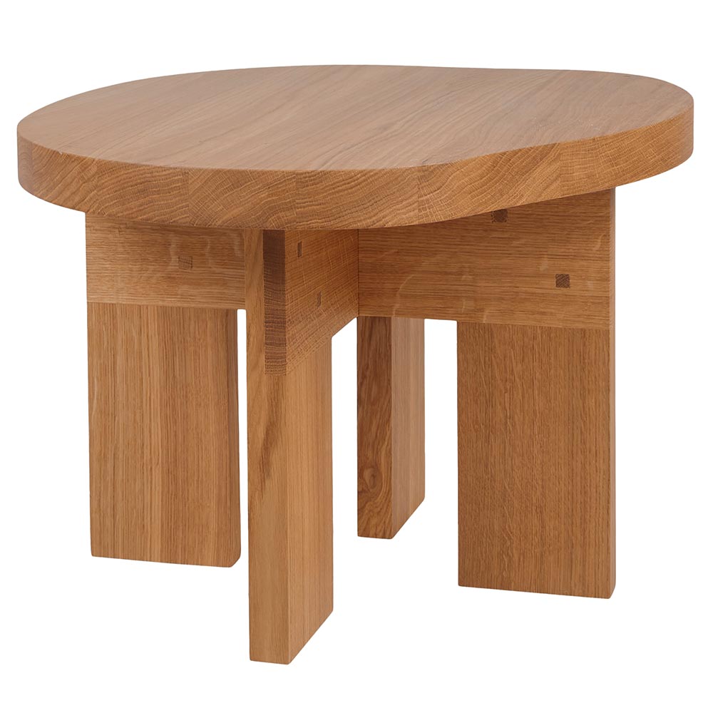 Farmhouse Side Table - Pond, Natural Oak
