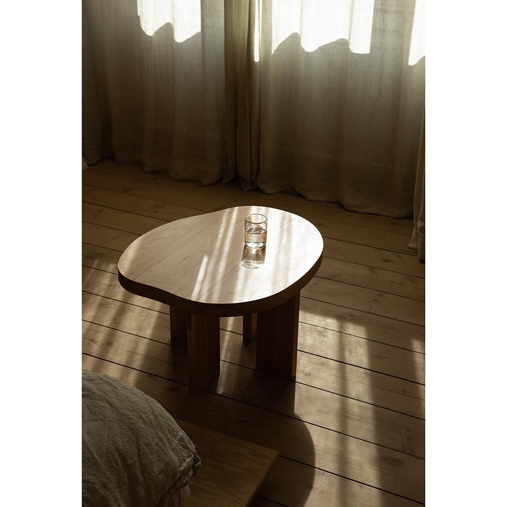 Farmhouse Side Table - Pond, Natural Oak