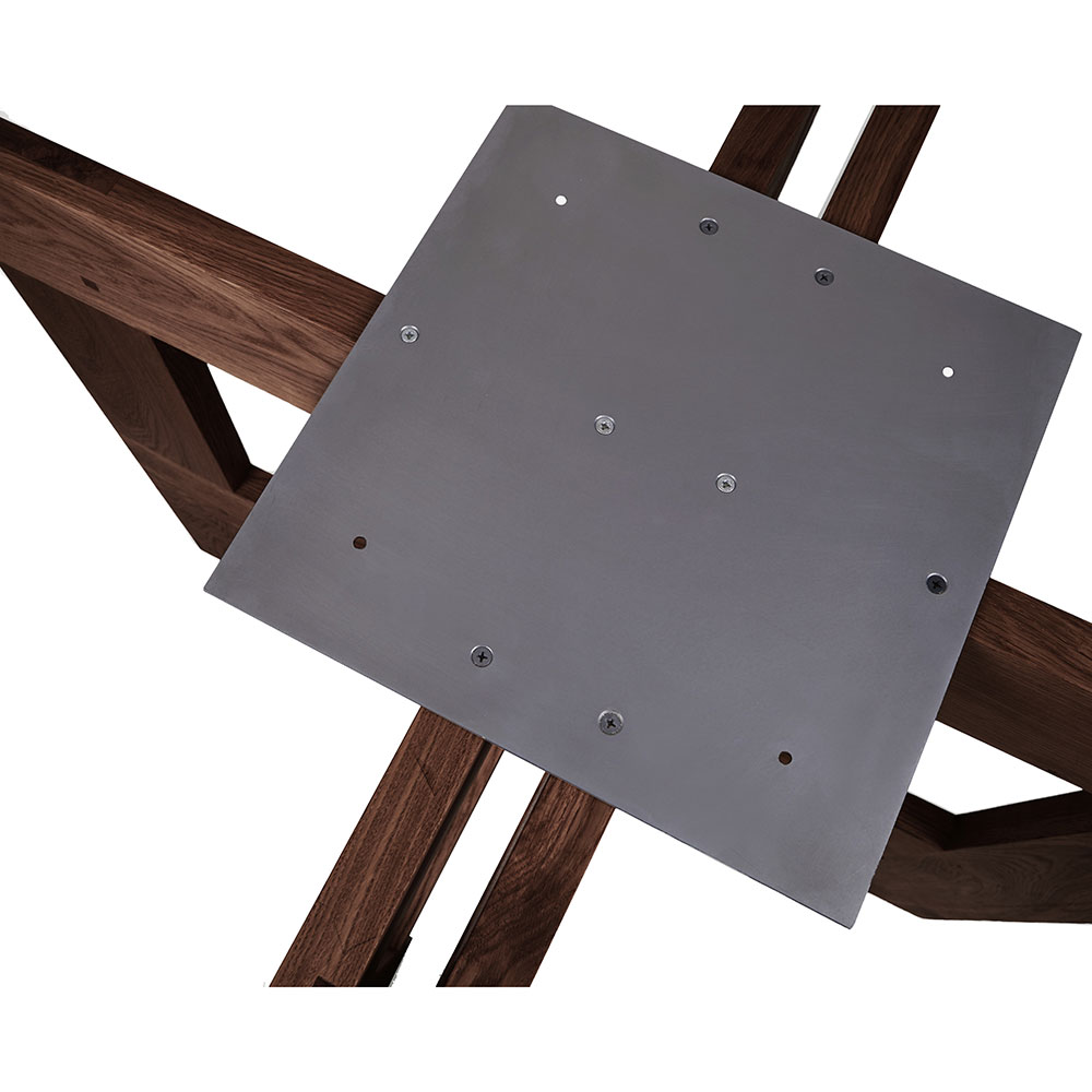 Farmhouse Table Trestles - Dark Oak