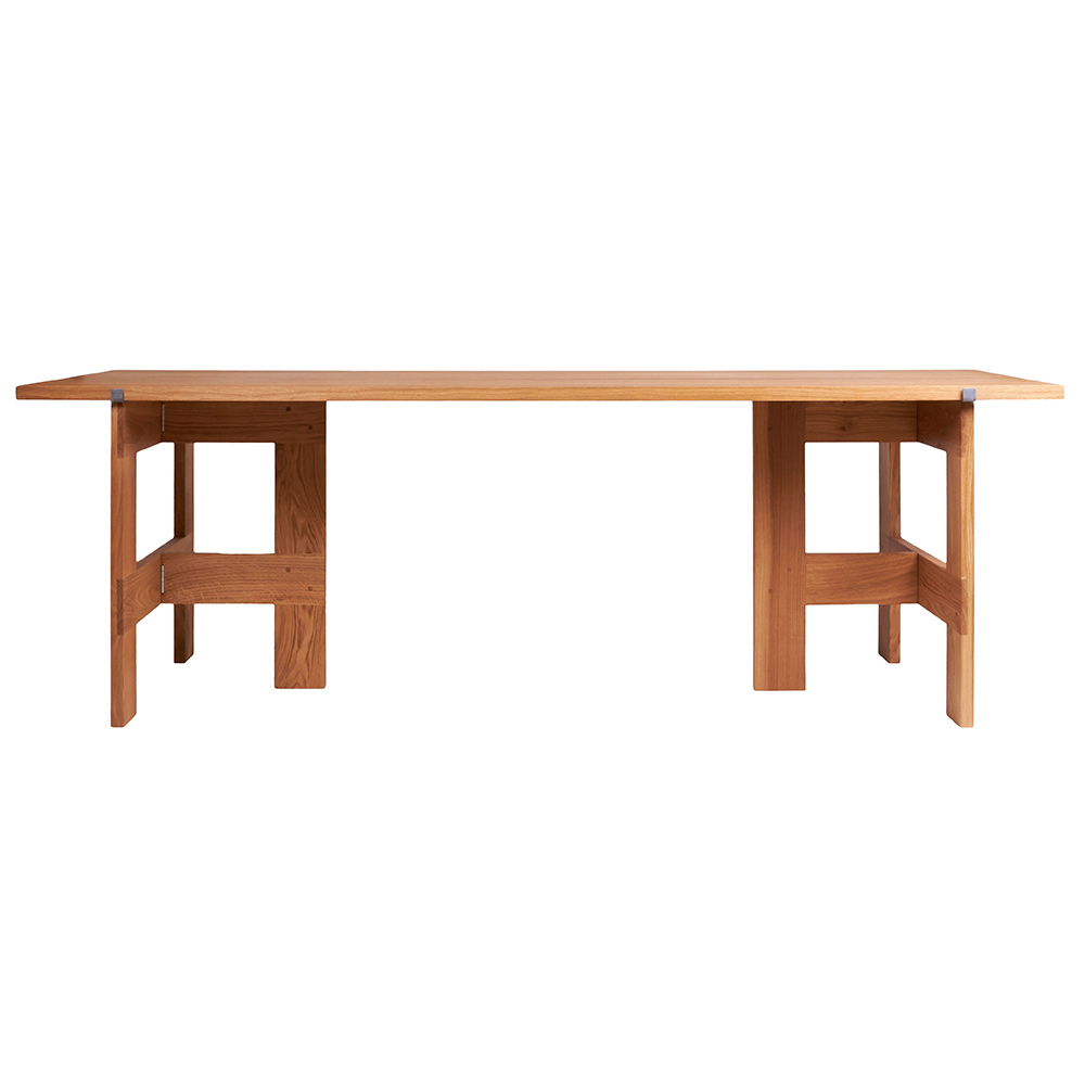 Farmhouse Table Trestles - Natural Oak