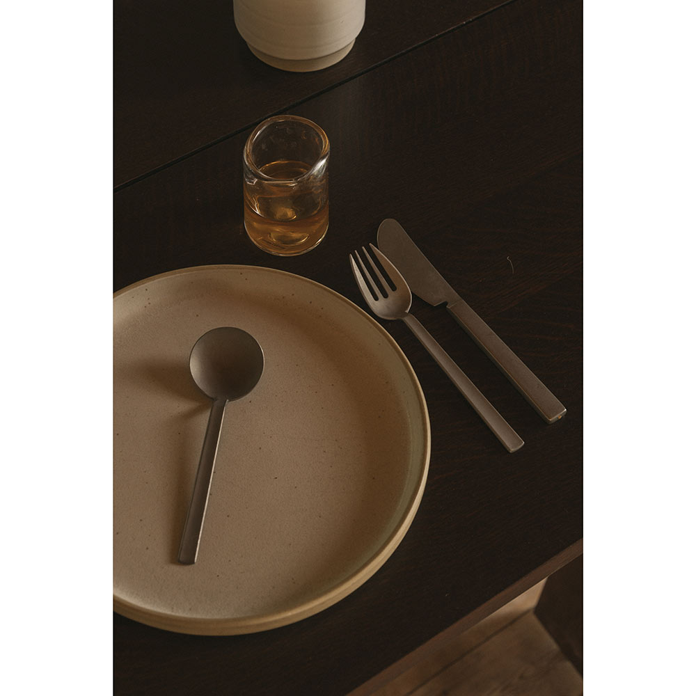 Farmhouse Trestle Table - Planks, Dark Oak