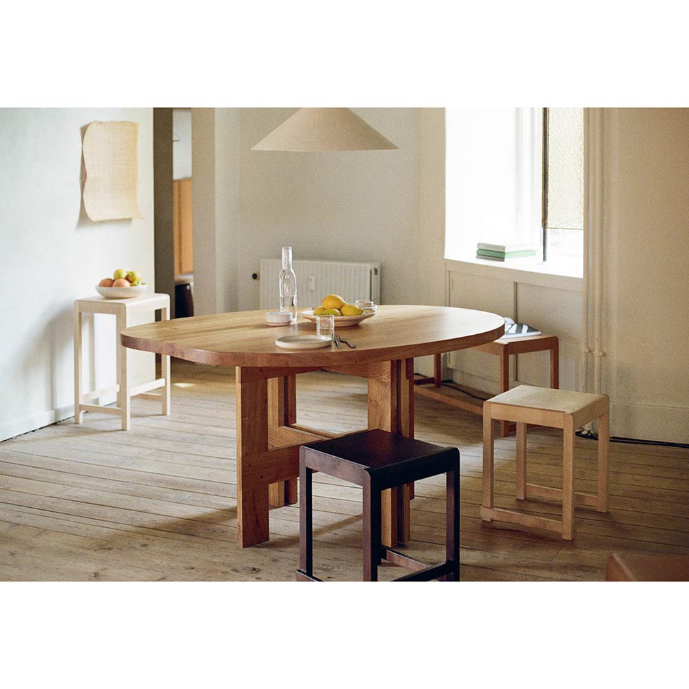 Low Stool 01 - Natural Birch