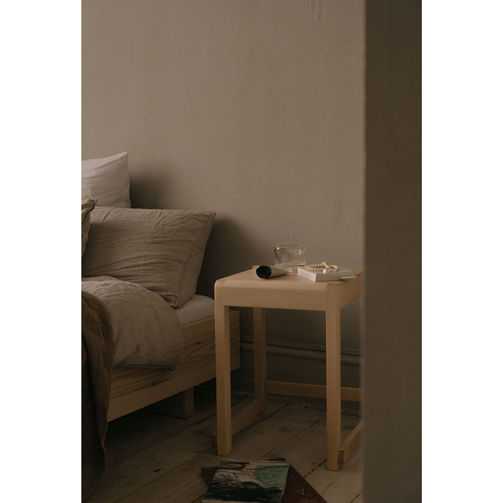 Low Stool 01 - Natural Birch