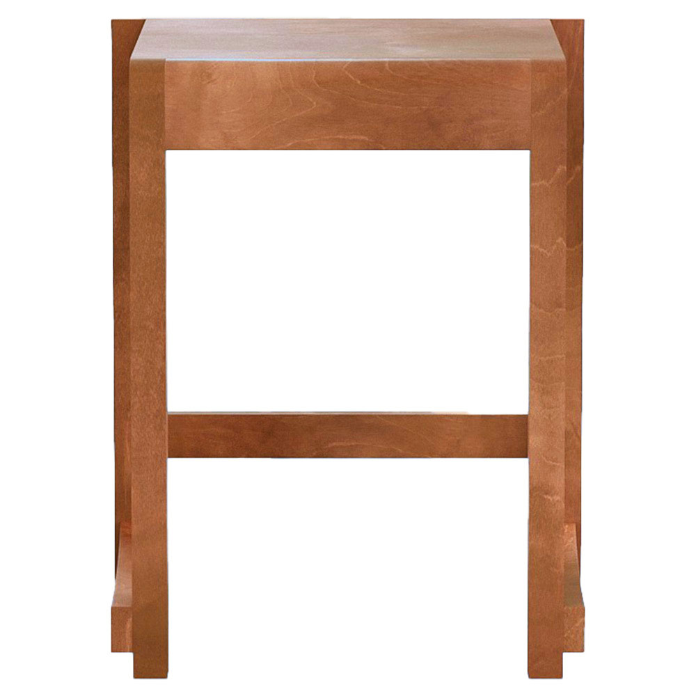 Low Stool 01 - Warm Brown Birch