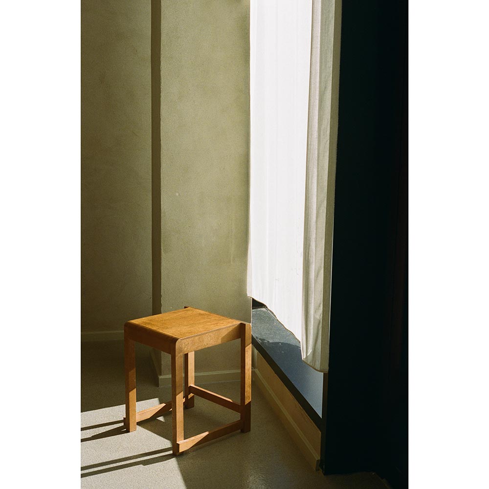 Low Stool 01 - Warm Brown Birch