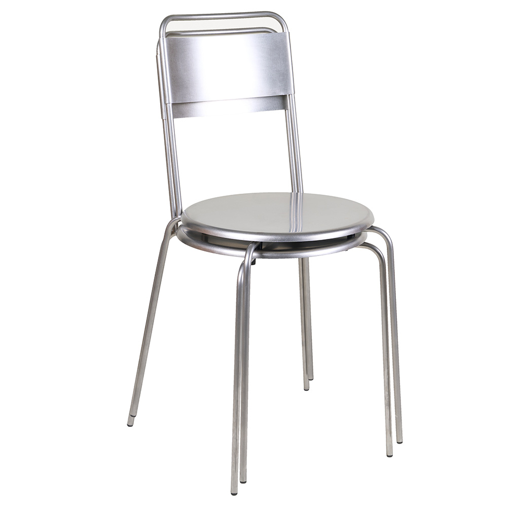 Petit Rond Chair - Stainless Steel