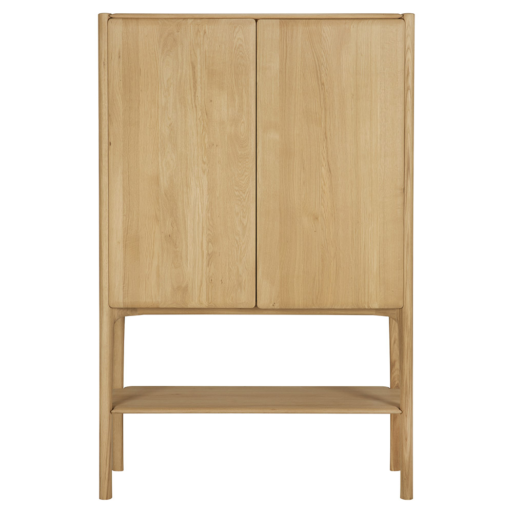 PI Cupboard - Oak - 2 Doors