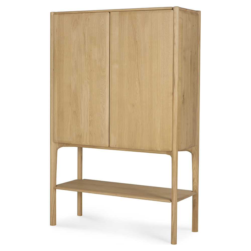 PI Cupboard - Oak - 2 Doors