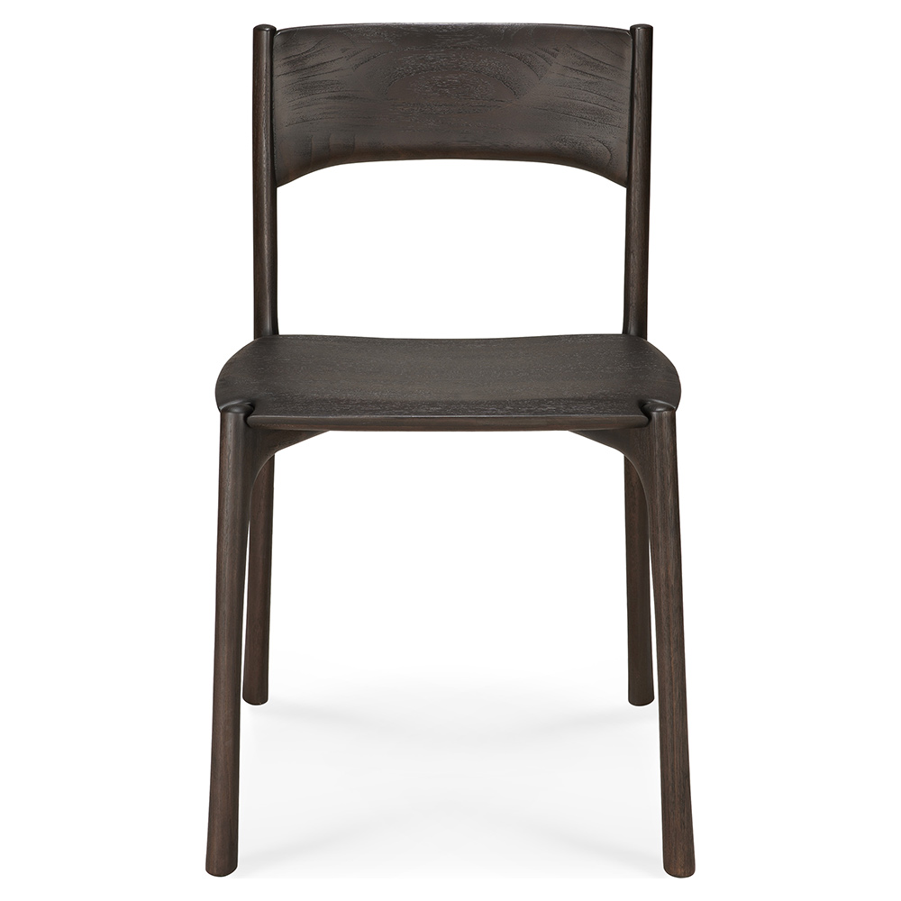 PI Dining Chair - Dark Brown Teak