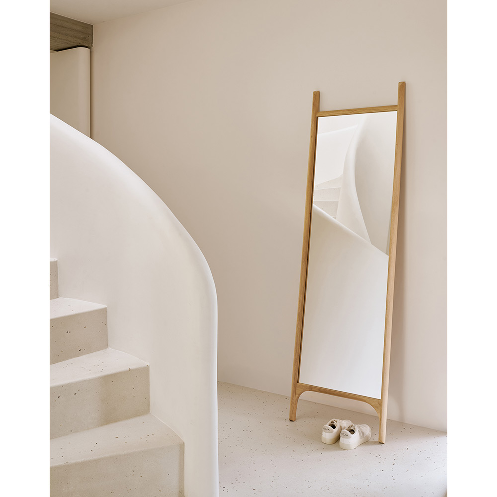 PI Floor Mirror - 21.5", Oak