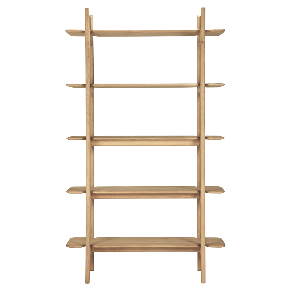 PI Rack - 5 Shelves, Oak
