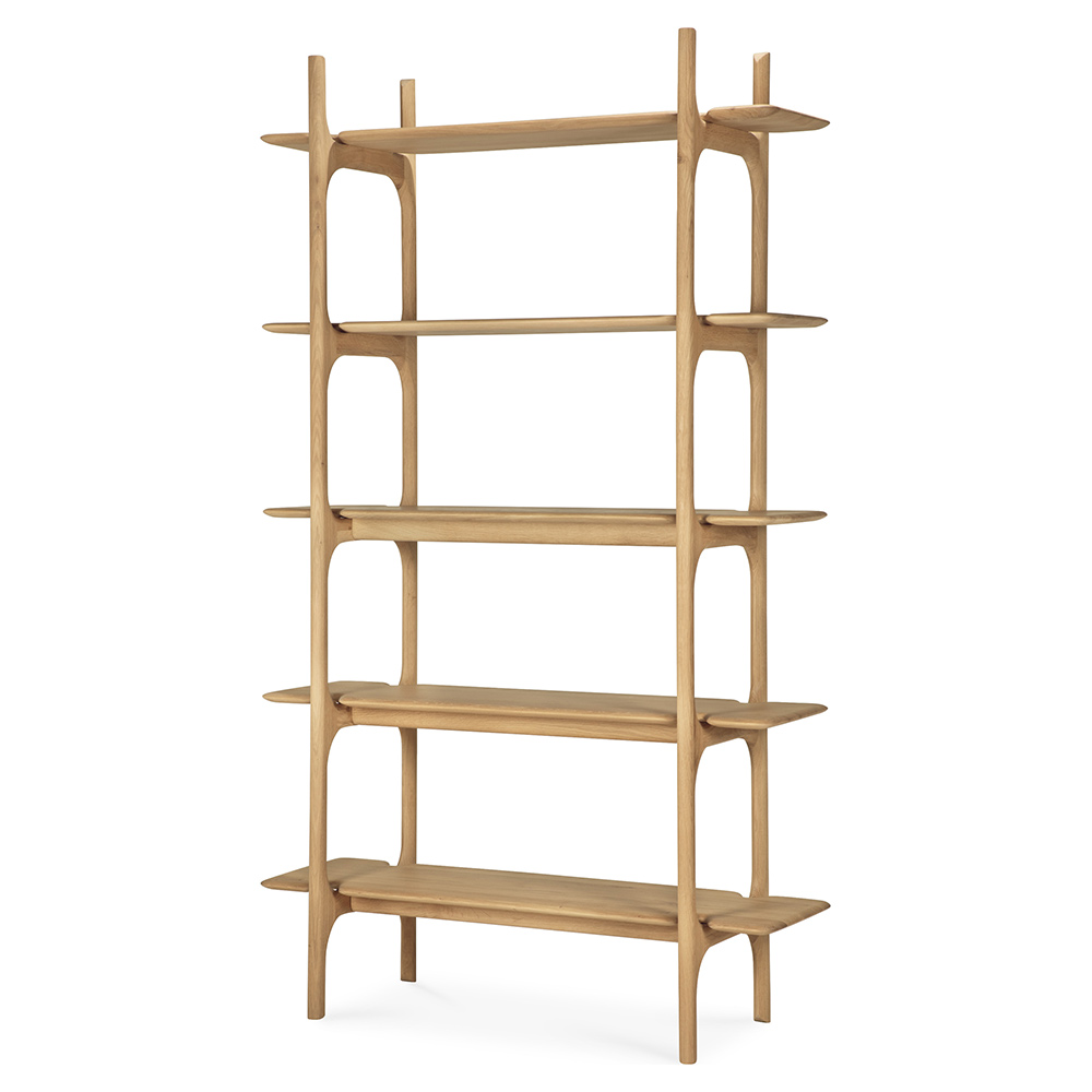 PI Rack - 5 Shelves, Oak