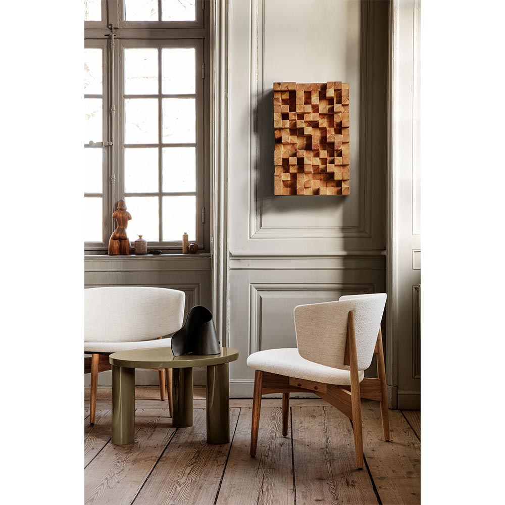 Post Small Coffee Table - Olive