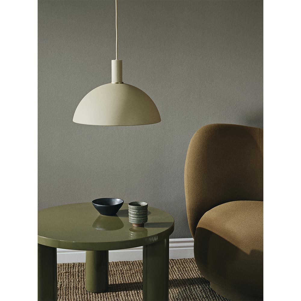 Post Small Coffee Table - Olive