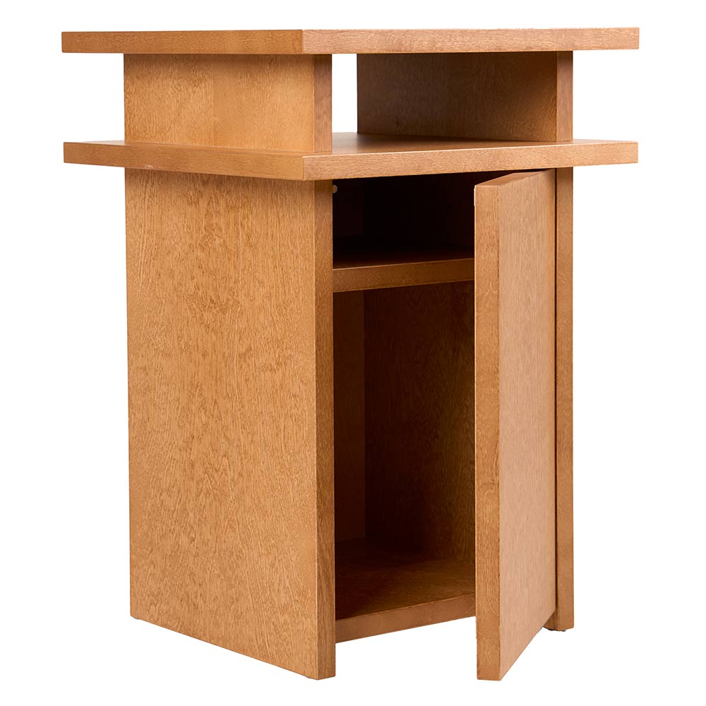 Ratio Side Table - Warm Brown Birch