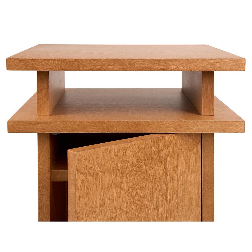Ratio Side Table - Warm Brown Birch