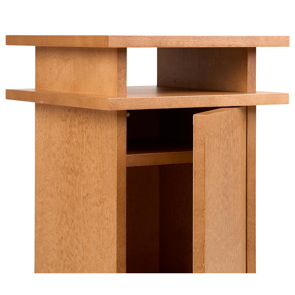 Ratio Side Table - Warm Brown Birch