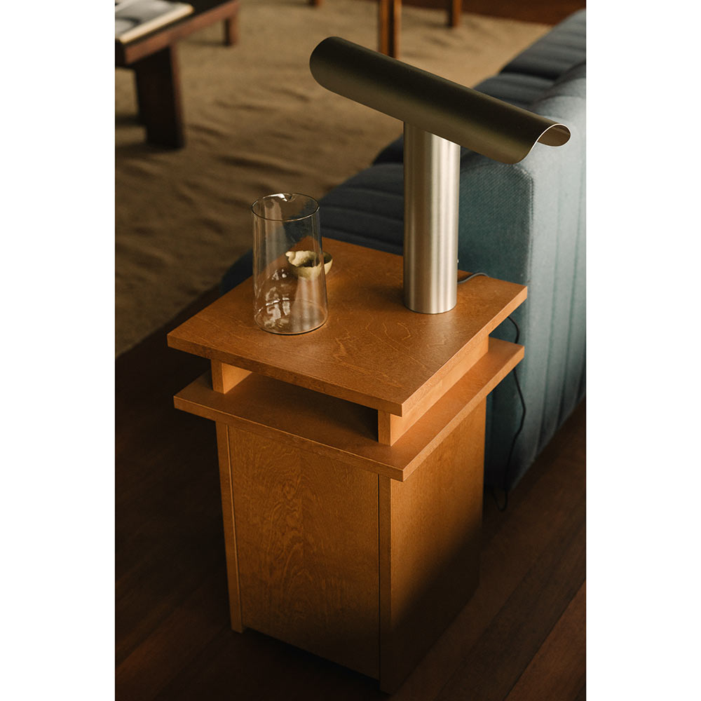 Ratio Side Table - Warm Brown Birch
