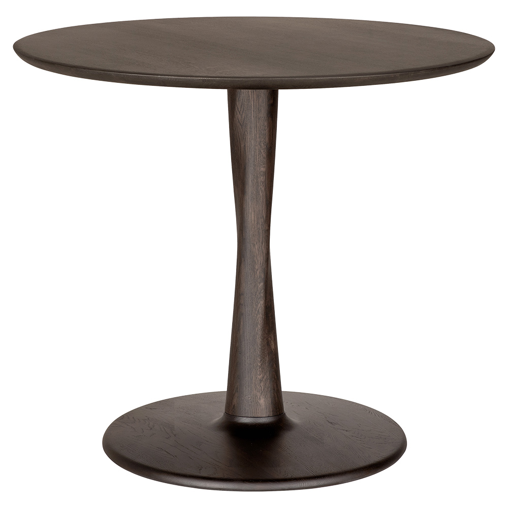 Torsion Dining Table - Brown Oak