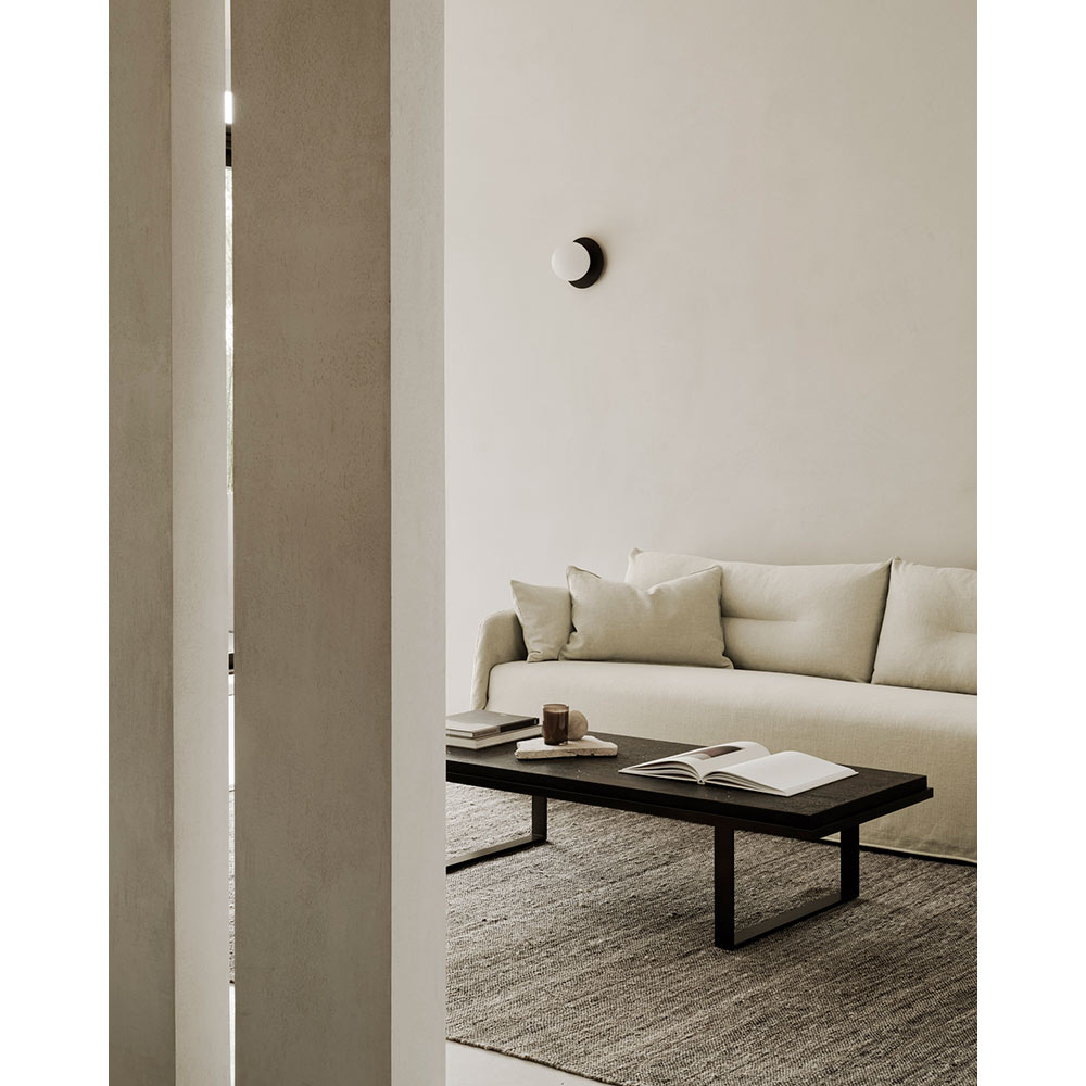 Weave 3 Seater Sofa - Bone, Removable Cover