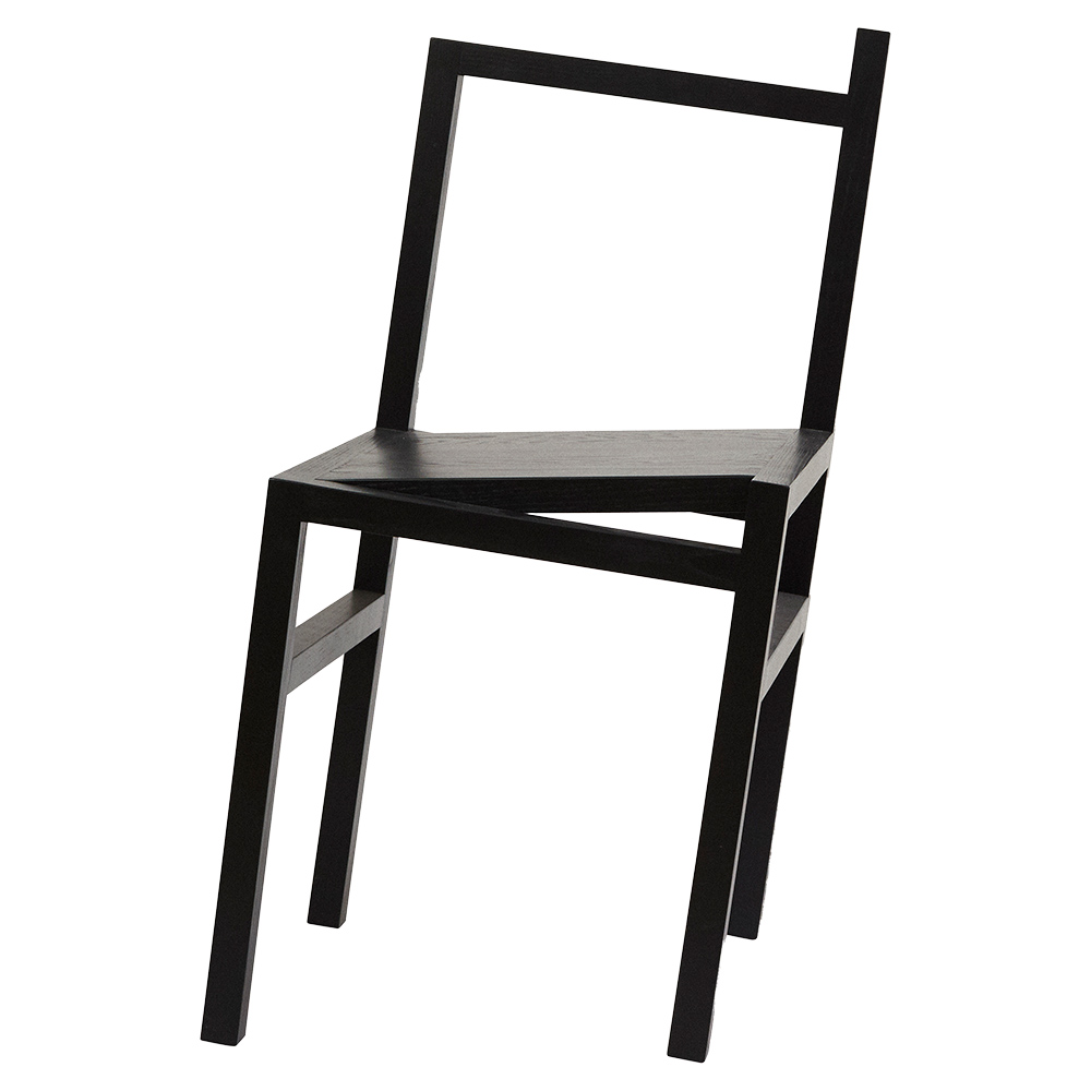 9.5 Degree Chair - Black Ash