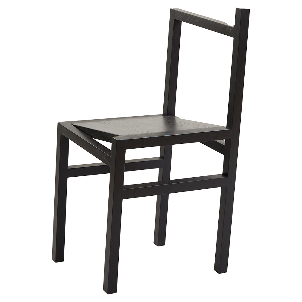 9.5 Degree Chair - Black Ash