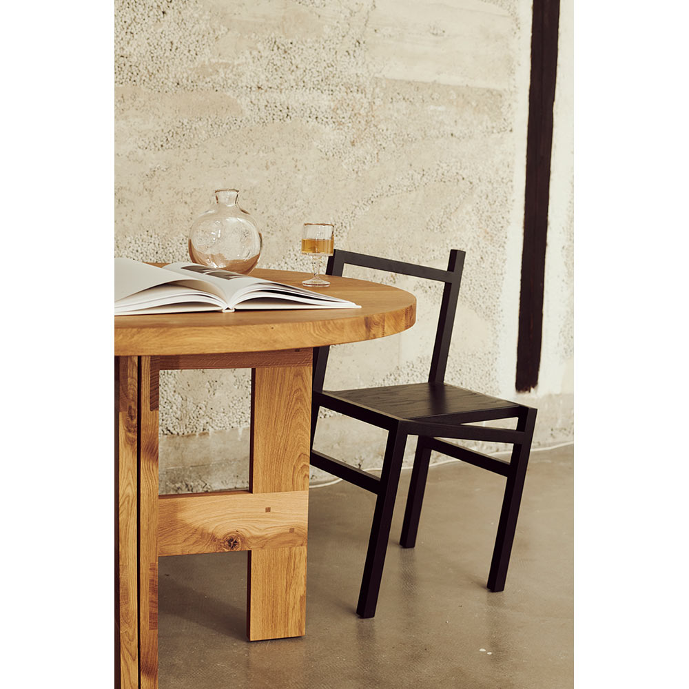 9.5 Degree Chair - Black Ash