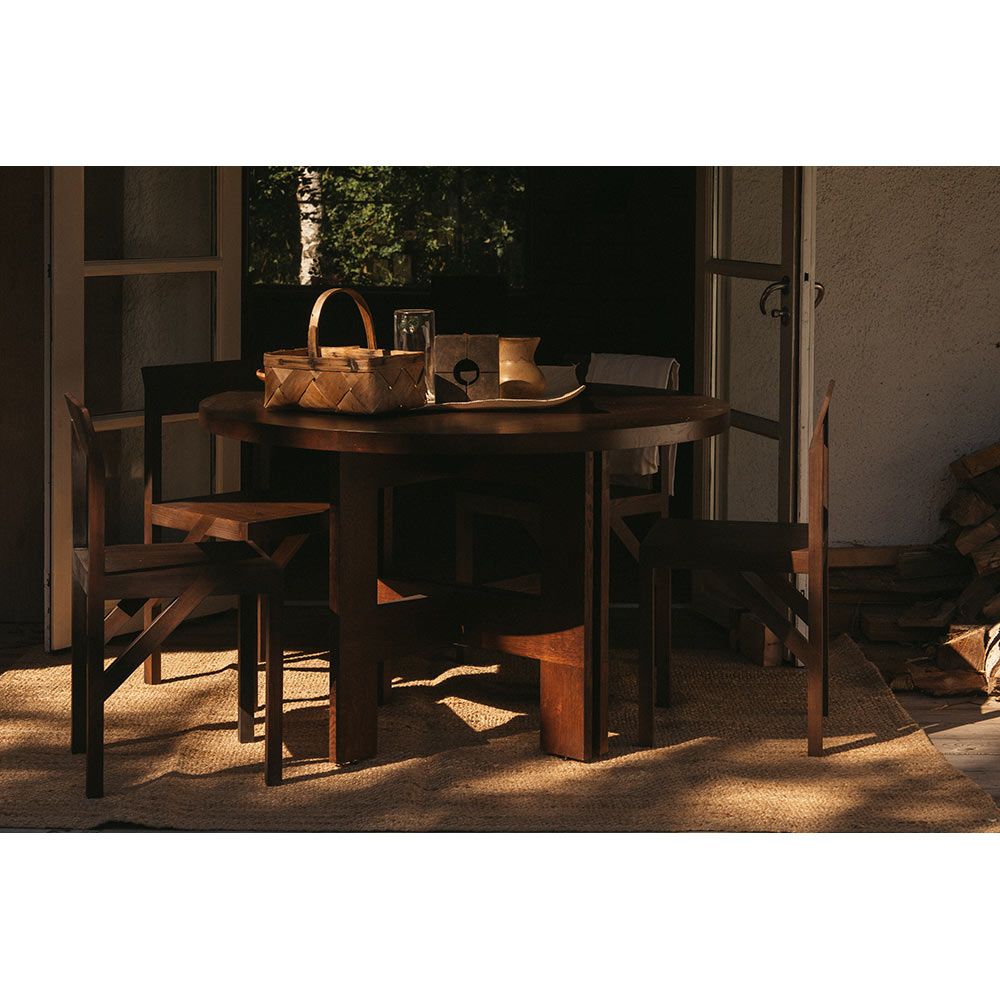 Bracket Chair - Dark Brown Ash